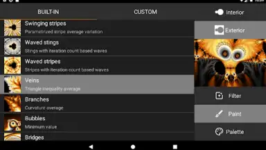 Capture d'écran de MandelBrowser 2