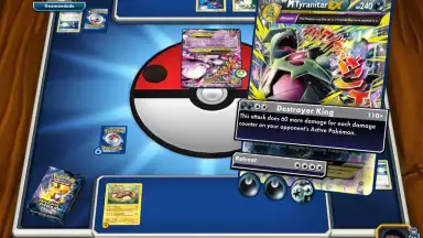 Capture d'écran de Pokémon TCG Online 3