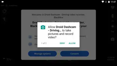 Capture d'écran de Droid Dashcam - Driving video recorder 4