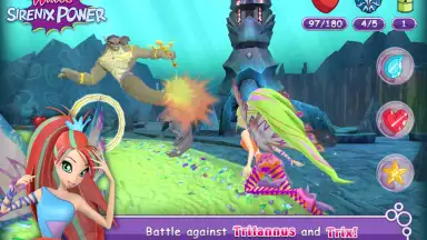 Capture d'écran de Winx Sirenix Power 9