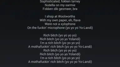 Capture d'écran de Lyrics Grabber 3