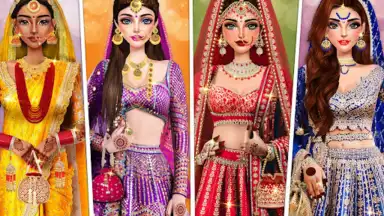 Capture d'écran de Fashion Dress Up Wedding Games 1