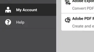 Capture d'écran de Adobe Acrobat Reader 5