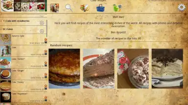 Capture d'écran de Cake recipes 5