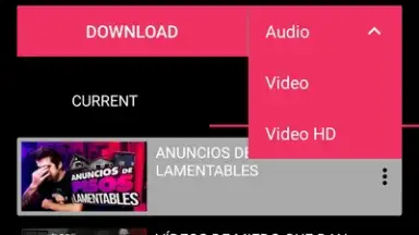 Capture d'écran de Flvto YouTube Downloader 3