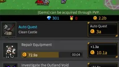 Capture d'écran de Endless Frontier 2