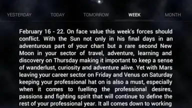 Capture d'écran de Daily Horoscope Free 4
