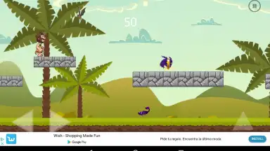 Capture d'écran de Jungle Mario 4