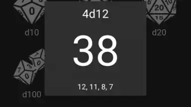 Capture d'écran de RPG Simple Dice 4