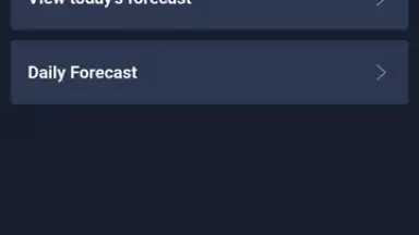 Capture d'écran de Daily Forecast 5