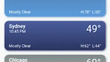 Capture d'écran de Real Weather 14
