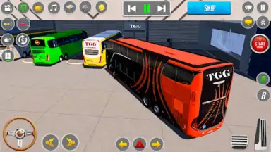 Capture d'écran de Bus Driving: Real City Bus 3