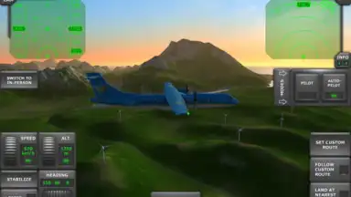Capture d'écran de Turboprop Flight Simulator 20