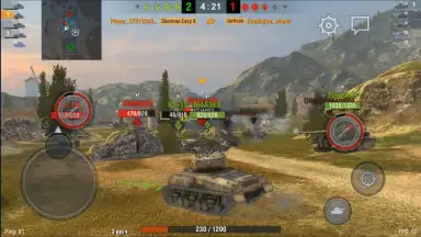 Capture d'écran de Tanks Blitz 5