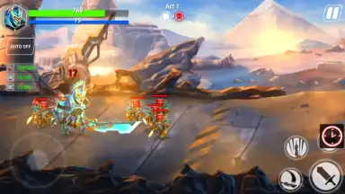 Capture d'écran de Heroes Infinity: Gods Future Fight 2