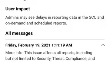 Capture d'écran de Microsoft 365 Admin 3