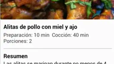 Capture d'écran de Receta De Pollo 4