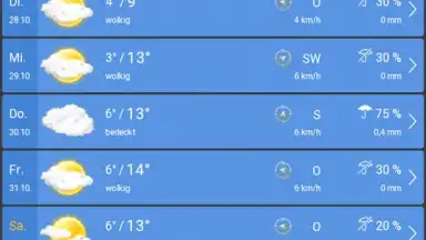 Capture d'écran de weather24 18