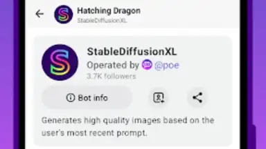 Capture d'écran de Poe - Fast AI Chat 7