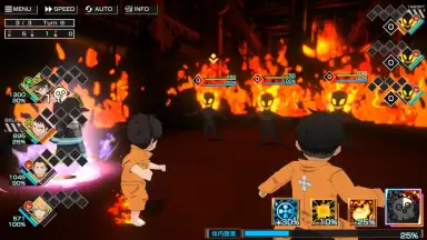 Capture d'écran de Fire Force: Enbu no Shо 11
