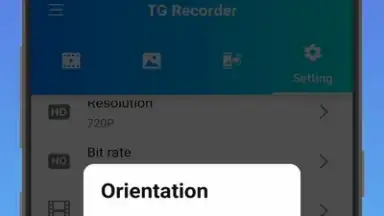 Capture d'écran de TG Recorder - Screen Recording 1