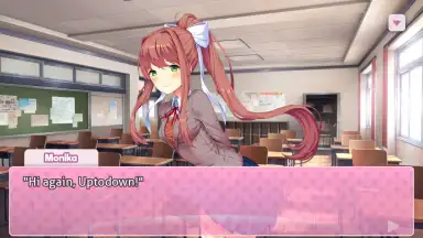 Capture d'écran de Doki Doki Literature Club! 11