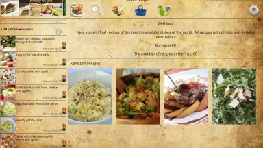 Capture d'écran de Salad recipes 5