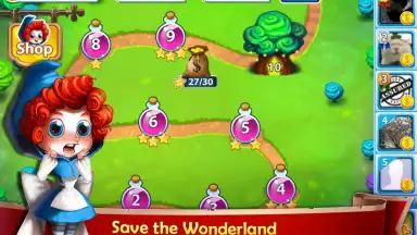 Capture d'écran de Solitaire in Wonderland 4