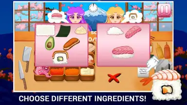 Capture d'écran de Sushi Making Game 5