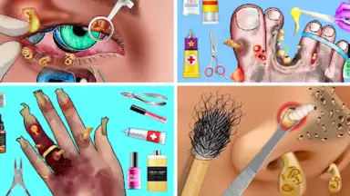 Capture d'écran de ASMR Doctor: Hospital Games 4