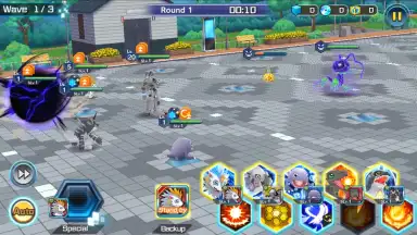 Capture d'écran de DIGIMON ReArise 10