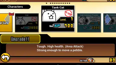 Capture d'écran de The Battle Cats 11