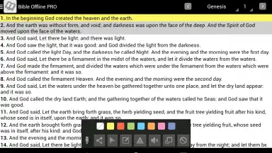 Capture d'écran de Bible Offline KJV with Audio 5