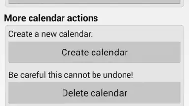 Capture d'écran de iCal Import/Export 2.4 3