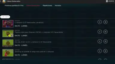 Capture d'écran de Telemundo Deportes 2