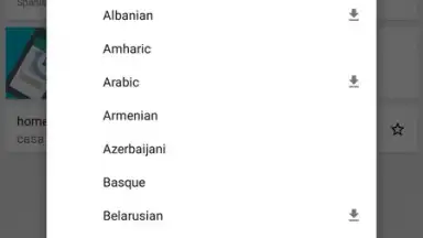 Capture d'écran de Google Translate 7