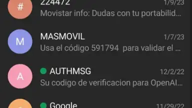 Capture d'écran de Chomp SMS 4