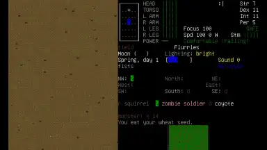Capture d'écran de Cataclysm: Dark Days Ahead 8