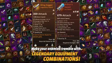 Capture d'écran de Loop Dungeon: Idle RPG 2