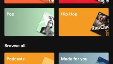 Capture d'écran de Spotify 21