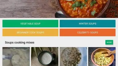 Capture d'écran de Soup Recipes 6