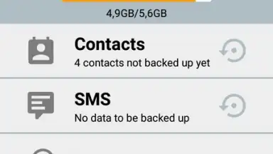 Capture d'écran de Comodo Backup 3
