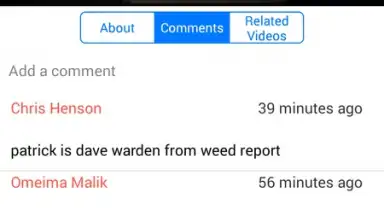 Capture d'écran de MyTube YT Player 2