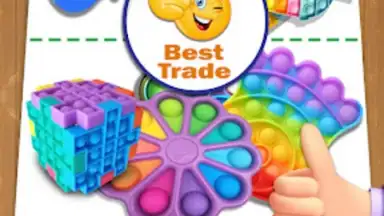 Capture d'écran de Fidget Trading! Pop It fidget 5