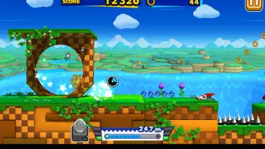 Capture d'écran de Sonic Runners Revival 2