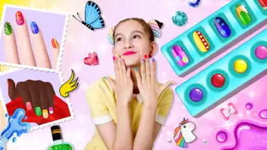 Capture d'écran de Nail Salon Game Girls Nail art 3