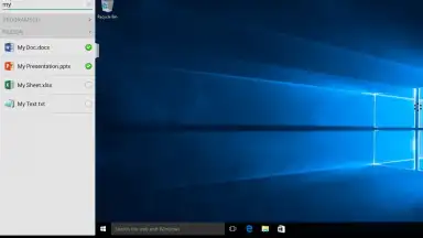 Capture d'écran de VMware Horizon Client 12