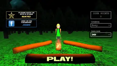 Capture d'écran de Baldi's Basics - Field Trip game 2