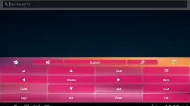 Capture d'écran de Pink Keyboard 6