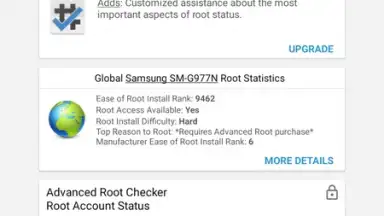 Capture d'écran de Root Checker (Superuser) 7